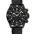 Mido Mido Ocean Star Chronograph M026.627.37.051.00  M0266273705100 механические мужские часы  черный циферблат, браслет тканевый — вид спереди