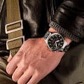 Swiss Military by Chrono Swiss Military by Chrono Vintage Chronograph SM34098.04,  швейцария мужские часы на браслете нержавеющая сталь боковой вид
