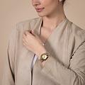 Rado Rado DiaStar Original R12170253 механические женские часы часы крупный план желтый циферблата