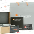 Hamilton H38455501 мужские часы застежка крупным планом