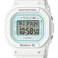 Casio Casio Lover's Pair Model LOV-21B-7DR (LOV-21B-7), g-shock япония  на браслете резина боковой вид