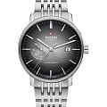 Rado Rado Coupole Classic Automatic Power Reserve R22878163 Classic R22878163 механические мужские часы черный циферблат, браслет нержавеющая сталь — вид спереди