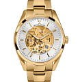Jacques Lemans Jacques Lemans Automatic 1-2087J  1-2087J механические мужские часы серебристый циферблат, браслет нержавеющая сталь — вид спереди
