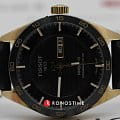 Tissot Tissot PRS 516 Powermatic 80 T100.430.36.051.00 механические мужские часы часы крупный план черный циферблата