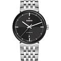 Rado Rado Florence Automatic R48903153 Automatic R48903153 механические мужские часы черный циферблат, браслет нержавеющая сталь — вид спереди