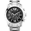 Guess Guess Optic W0193G2  W0193G2 кварцевые мужские часы черный циферблат, браслет нержавеющая сталь — вид спереди