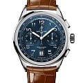 Breitling Breitling Premier B01 Chronograph 42 AB0145171C1P1  AB0145171C1P1 механические мужские часы синий циферблат, браслет кожаный — вид спереди