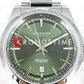 Longines Longines Conquest L3.830.4.02.6 механические мужские часы часы крупный план зеленый циферблата
