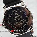 Swiss Military by Chrono Swiss Military by Chrono Сверхточные SM30200.10 швейцарские наручные мужские часы заводная головка с логотипом Swiss Military by Chrono