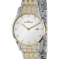 Jacques Lemans Jacques Lemans Classic 1-1852ZE  1-1852ZE кварцевые мужские часы серебристый циферблат, браслет сталь с ip покрытием — вид спереди