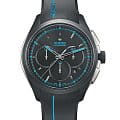 Rado Rado HyperChrome Automatic Chronograph R32525159 Automatic R32525159 механические мужские часы черный циферблат, браслет каучук — вид спереди