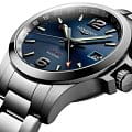 Longines Longines Conquest V.H.P. L3.728.4.96.6, conquest v.h.p. швейцария мужские часы на браслете нержавеющая сталь боковой вид