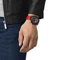 Tissot Tissot T-Race MotoGP Chronograph 2023 Limited Editon T141.417.37.057.01 t-sport швейцарские мужские часы на браслете силикон боковой вид