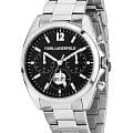 Karl Lagerfeld Karl Lagerfeld Round Essentials R0553101504  R0553101504 кварцевые женские часы черный циферблат, браслет нержавеющая сталь — вид спереди