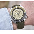 Seiko Seiko Prospex SRPG13K1, prospex япония мужские часы на браслете тканевый боковой вид