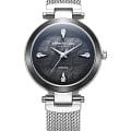 Kenneth Cole Kenneth Cole Classic KCWLG2236301  KCWLG2236301 кварцевые женские часы черный циферблат, браслет нержавеющая сталь — вид спереди