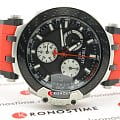 Tissot Tissot T-Race Chronograph T115.417.27.051.00 кварцевые мужские часы часы, крупный план черный циферблат