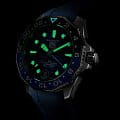 TAG Heuer TAG Heuer Aquaracer Professional 300 GMT WBP5114.FT6259 мужские часы синий циферблат на запястье