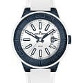 Jacques Lemans Jacques Lemans Sport 1-1784R  1-1784R кварцевые женские часы белый циферблат, браслет силикон — вид спереди