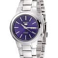 Seiko Seiko 5 Regular SNKA05K1  SNKA05K1 механические мужские часы синий циферблат, браслет нержавеющая сталь — вид спереди