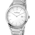 Jacques Lemans Jacques Lemans  Classic 1-2096B  1-2096B кварцевые мужские часы белый циферблат, браслет нержавеющая сталь — вид спереди
