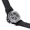 Tissot Tissot T-Race MotoGP Automatic Chronograph 2022 Limited Edition T115.427.27.057.01 механические мужские часы часы, крупный план черный циферблат