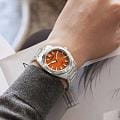Citizen Citizen Eco-Drive BM7630-80Z мужские часы оранжевый циферблат на запястье