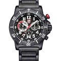 Luminox Luminox US Navy SEAL Dive Chronograph A.8362.RP  A.8362.RP кварцевые мужские часы черный циферблат, браслет нержавеющая сталь с pvd-покрытием — вид спереди