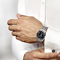 Longines Longines Master Collection L2.909.4.51.6 механические мужские часы часы крупный план черный циферблата