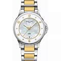 Certina Certina DS-6 Lady C039.251.12.116.00  C0392511211600 кварцевые женские часы белый циферблат, браслет нержавеющая сталь с pvd-покрытием — вид спереди