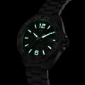 TAG Heuer TAG Heuer Formula 1 WAZ1112.BA0875 кварцевые мужские часы часы крупный план черный циферблата