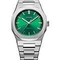 D1 Milano D1 Milano Automatico Green Code ATBU05  ATBU05 механические женские часы зеленый циферблат, браслет нержавеющая сталь — вид спереди