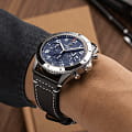 Breitling Breitling Classic Avi Chronograph 42 Tribute To Vought F4U Corsair A233801A1C1X1 мужские часы синий циферблат на запястье