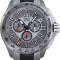 Aviator Aviator MiG‑35 M.2.19.0.135.6  M.2.19.0.135.6 кварцевые мужские часы серый циферблат, браслет силикон — вид спереди