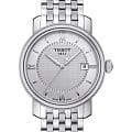 Tissot Tissot Bridgeport T097.410.11.038.00 Bridgeport T0974101103800 кварцевые мужские часы белый циферблат, браслет нержавеющая сталь — вид спереди