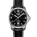 Certina Certina DS Podium C001.410.16.057.02  C0014101605702 кварцевые мужские часы черный циферблат, браслет кожаный — вид спереди