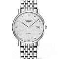 Longines Longines Elegant Collection L4.810.4.77.6  L48104776 механические мужские часы серый циферблат, браслет нержавеющая сталь 316l — вид спереди