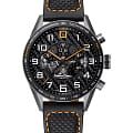TAG Heuer TAG Heuer McClaren CAR2080.FC6286  CAR2080.FC6286 механические мужские часы черный циферблат, браслет кожаный — вид спереди