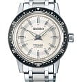 Seiko Seiko Presage SRPK61J1  SRPK61J1 механические мужские часы  циферблат, браслет нержавеющая сталь — вид спереди