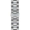 Tissot Tissot Gentleman Powermatic 80 Silicium T127.407.11.031.01 механические мужские часы часы, крупный план серебристый циферблат