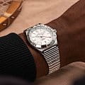 Breitling Breitling Chronomat Automatic GMT 40 A32398101A1A1, chronomat швейцария мужские часы на браслете нержавеющая сталь боковой вид