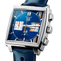 TAG Heuer TAG Heuer Monaco CBL2115.FC6494, monaco швейцария мужские часы на браслете кожаный боковой вид