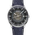 Mido Mido Commander Gradient M021.407.18.411.00  M0214071841100 механические мужские часы  циферблат, браслет тканевый — вид спереди