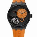 Maurice Lacroix Maurice Lacroix Aikon Master Grand Date AI6118-DLB0J-530-J  AI6118-DLB0J-530-J механические мужские часы  циферблат, браслет каучук — вид спереди