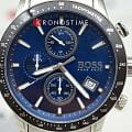 Hugo Boss Hugo Boss Rafale Blue HB1513510,  германия мужские часы на браслете нержавеющая сталь боковой вид