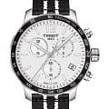 Tissot Tissot Quickster NBA San Antonio Spurs T095.417.17.037.07 Quickster T0954171703707 кварцевые мужские часы  белый циферблат, браслет тканевый — вид спереди