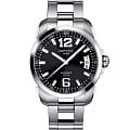 Certina Certina DS Rookie C016.410.11.057.00  C0164101105700 кварцевые мужские часы черный циферблат, браслет нержавеющая сталь — вид спереди