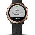 Garmin Garmin Forerunner 645 Music 010-01863-33 электронные мужские часы часы крупный план цветной циферблата