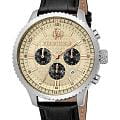Roberto Cavalli Roberto Cavalli Stile RC5G127L0015  RC5G127L0015 кварцевые мужские часы бежевый циферблат, браслет кожаный — вид спереди