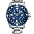 Breitling Breitling Superocean 44 Special Y17393161C1A1  Y17393161C1A1 механические мужские часы синий циферблат, браслет нержавеющая сталь — вид спереди